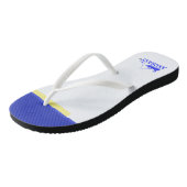 AZUREST logo teenslippers (Schuin)