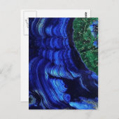 Azuriet en Malachite Briefkaart (Voorkant / Achterkant)