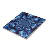 Azurite Blue Bathroom Tile Tegeltje (Zijkant)