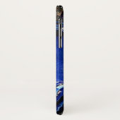 Azurite Blue Sapphire Cobalt Gemstone Case-Mate iPhone Case (Achterkant/links)