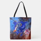 Azurite Cosmic Dragon Draagtas (Voorkant)