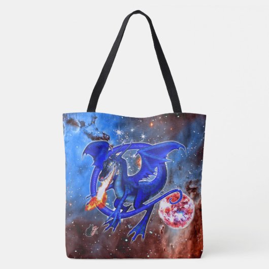 Azurite Cosmic Dragon Draagtas