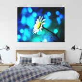 Azurite Malachite Daisy Toile Enveloppée (Insitu(Chambre))