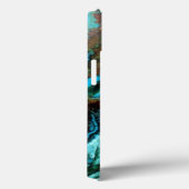 Azurite Malachite Gemstone coque ipad (Verso / Droite)