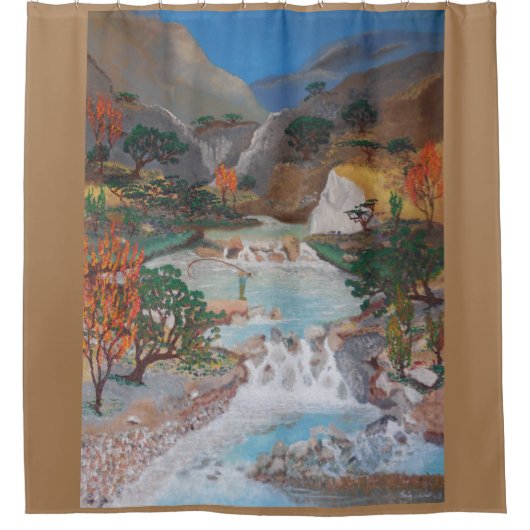 Azusa cyn douchegordijn (Voorkant)