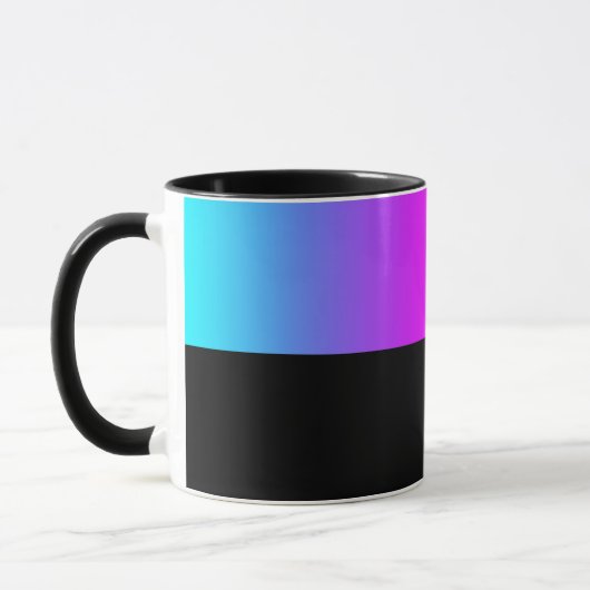 B01 - Tasse avec dégradé de couleurs CMYK (Gauche)