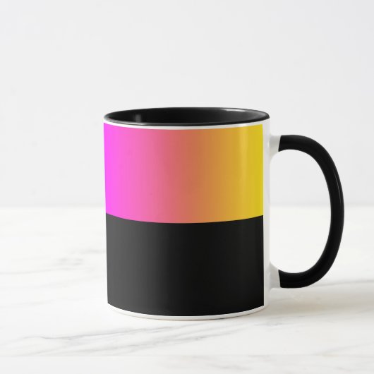 B01 - Tasse mit CMYK Farbverlauf Mok (Rechts)