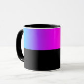 B01 - Tasse mit CMYK Farbverlauf Mok (Voorkant links)