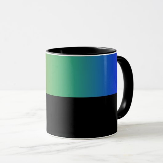 B02 - Tasse mit RGB Rot Grün Blau Farbverlauf (Devant droit)