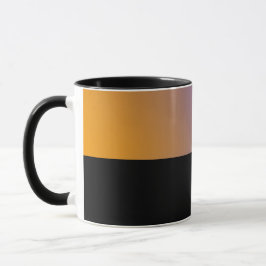 B03 - Tasse mit Orange Blau Farbverlauf Mok