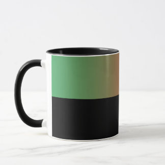 B05 - Tasse avec dégradé de couleur rouge-vert