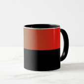 B05 - Tasse mit Rot Grün Farbverlauf Mok (Voorkant rechts)