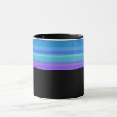 B10 - Tasse avec dégradé de couleur bleu violet (Centre)