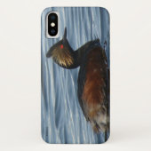 B13 Geoorde Fuut Case-Mate iPhone Case (Achterkant)