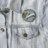 B14 Witte Pelikaan Ronde Button 5,7 Cm (In situ)