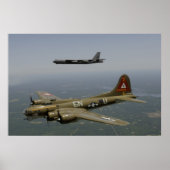 B17- en B52H-Poster Poster (Voorkant)
