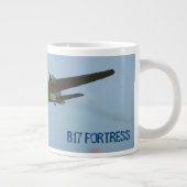 B17 Forteresse volante Jumbo Mug (Droite)