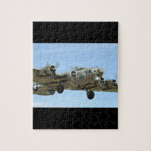 B17 'Sentimental' in Air._WWII Planes Legpuzzel