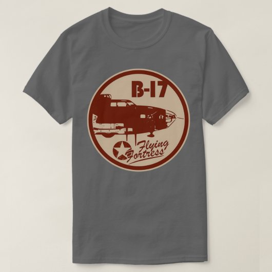 B17 Vliegende fort T-shirt (Design voorkant)