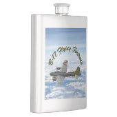 B17 Vliegtuig WWII-bombervliegtuig Heupfles (Rechts)