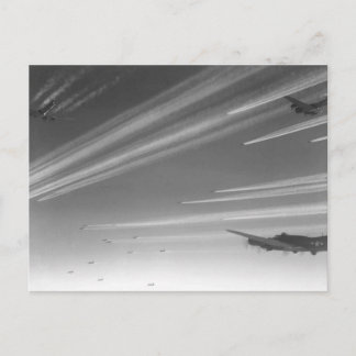 B17 Vliegtuigen op weg naar bestemming Briefkaart