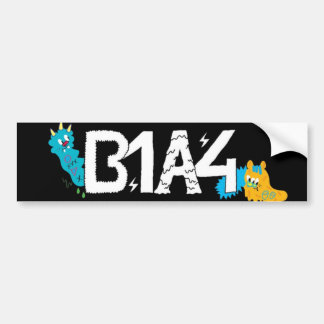 B1A4-sticker (eenvoudige versie) Bumpersticker