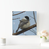 B21 Zwarte cichorei Vierkante Klok (Huis)