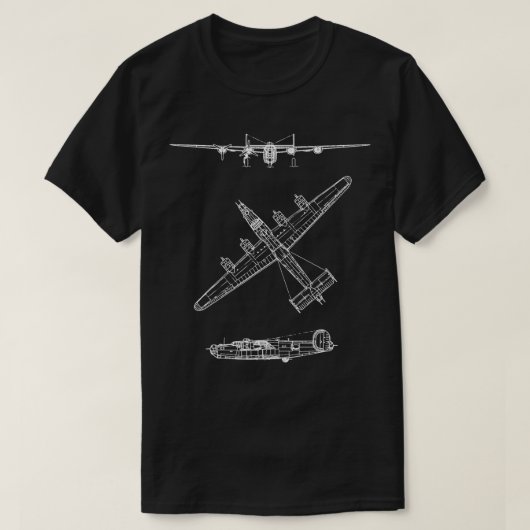B24 Liberator 1 T-shirt (Design voorkant)
