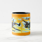 B24 Liberator Tweekleurige Koffiemok (Center)