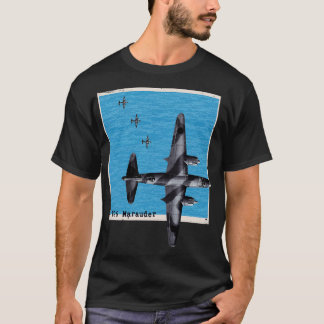 B26 Marauder WO2 bommenwerper vliegtuig boven de o T-shirt