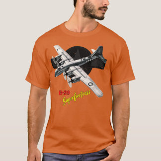 B29 Superfortress WW2 bommenwerper vliegtuig T-shirt