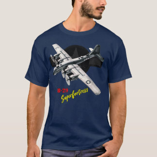 B29 Superfortress WW2 bommenwerper vliegtuig T-shirt