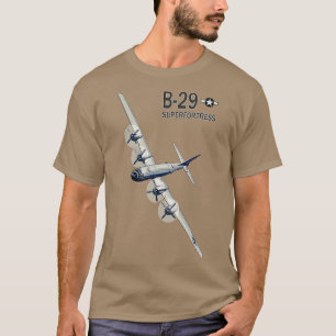 B29 Superfortress WW2 bommenwerper vliegtuig T-shirt