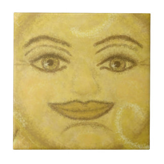 B2 - Sunface Mural, midden - B2 Tegeltje