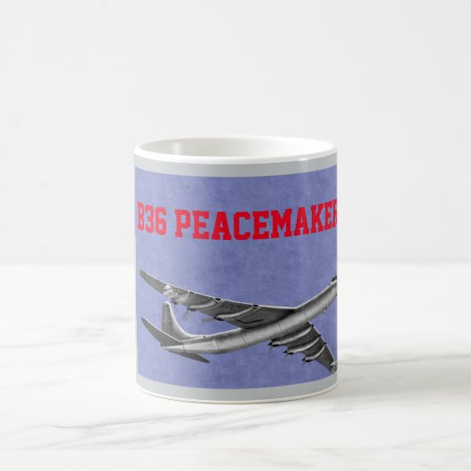 B36 Peacemaker Bomber Coffee Mok (Center)
