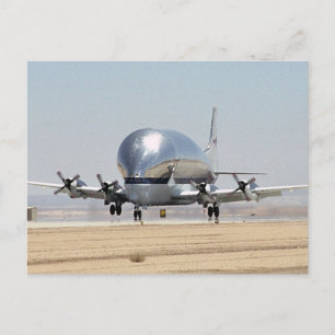 B377SGT Super Guppy Turbine cargo vliegtuig van NA Briefkaart