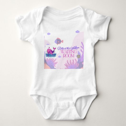B3lly of th3 Whal3 Waiting Room baby bodysuit (Voorkant)