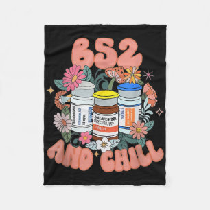 B52 en Chill Psych Nurse Dream Benadryl Haldol op Fleece Deken
