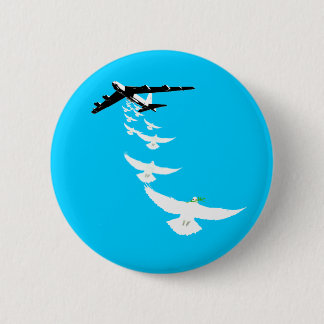 B52 Peace Dove Bomber Ronde Button 5,7 Cm
