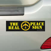 B52 The Real Peace Sign Bumper Sticker (En voiture)