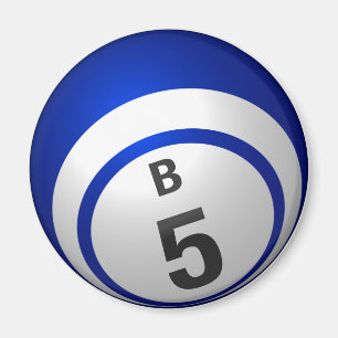 B5 bingo ball magnet magneet