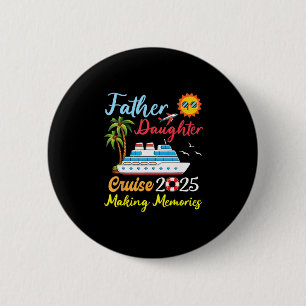 B6shop Nieuwe Reis 2025 Vader Dochter Familie Crui Ronde Button 5,7 Cm