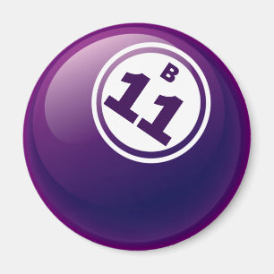 B 11 BINGO BALL MAGNEET