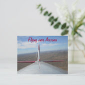 B-17 Bombardier sur la carte postale Phoenix AZ (Debout devant)