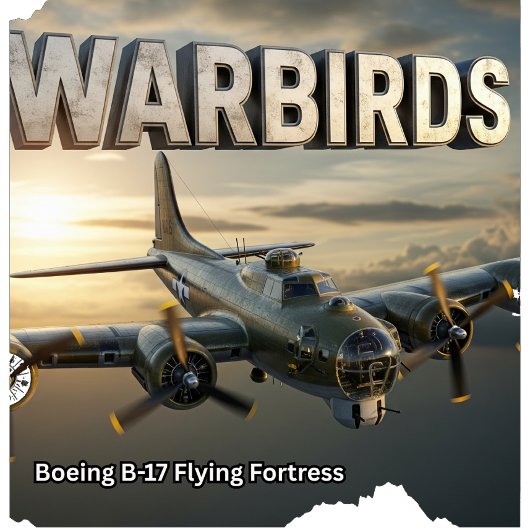 B-17 Flying Fortress Tri-Blend Shirt