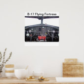 B-17 Forteresse Volante - Poster (Cuisine)