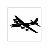 B-17 Militaire Luchtvaart Rubberstempel (Afrduk)