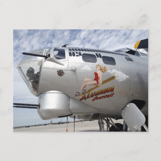 B-17-nose kunst briefkaart (Voorkant)