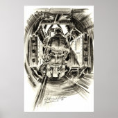 B-17 Tail Gunner 1943 Poster (Voorkant)