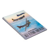 B-17 Vliegen FORT BOMMENWERPER SQUADRON Notitieboek (Rechterzijde)